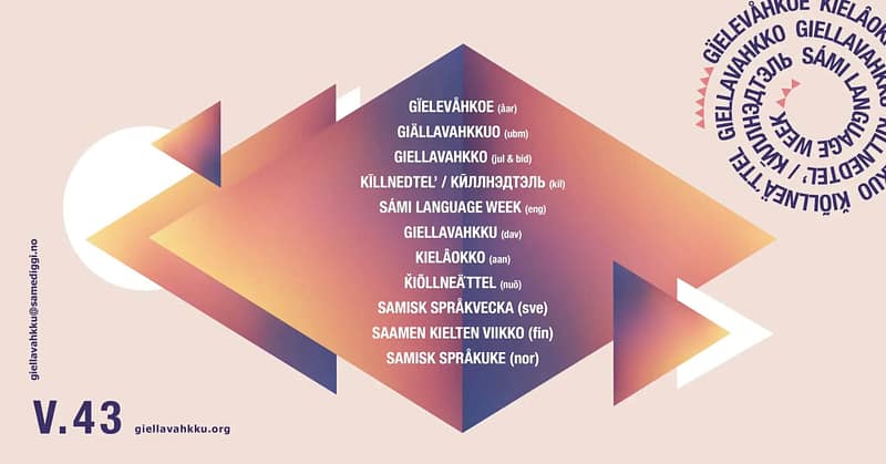 Den samiske språkuka i Rana