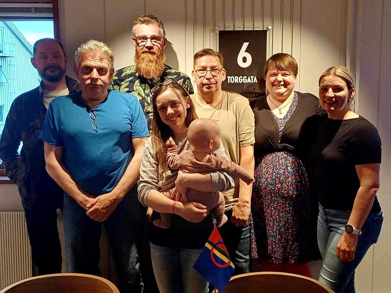 Bilde fra årsmøtet til Raanen Saemieh 15.05.2024.